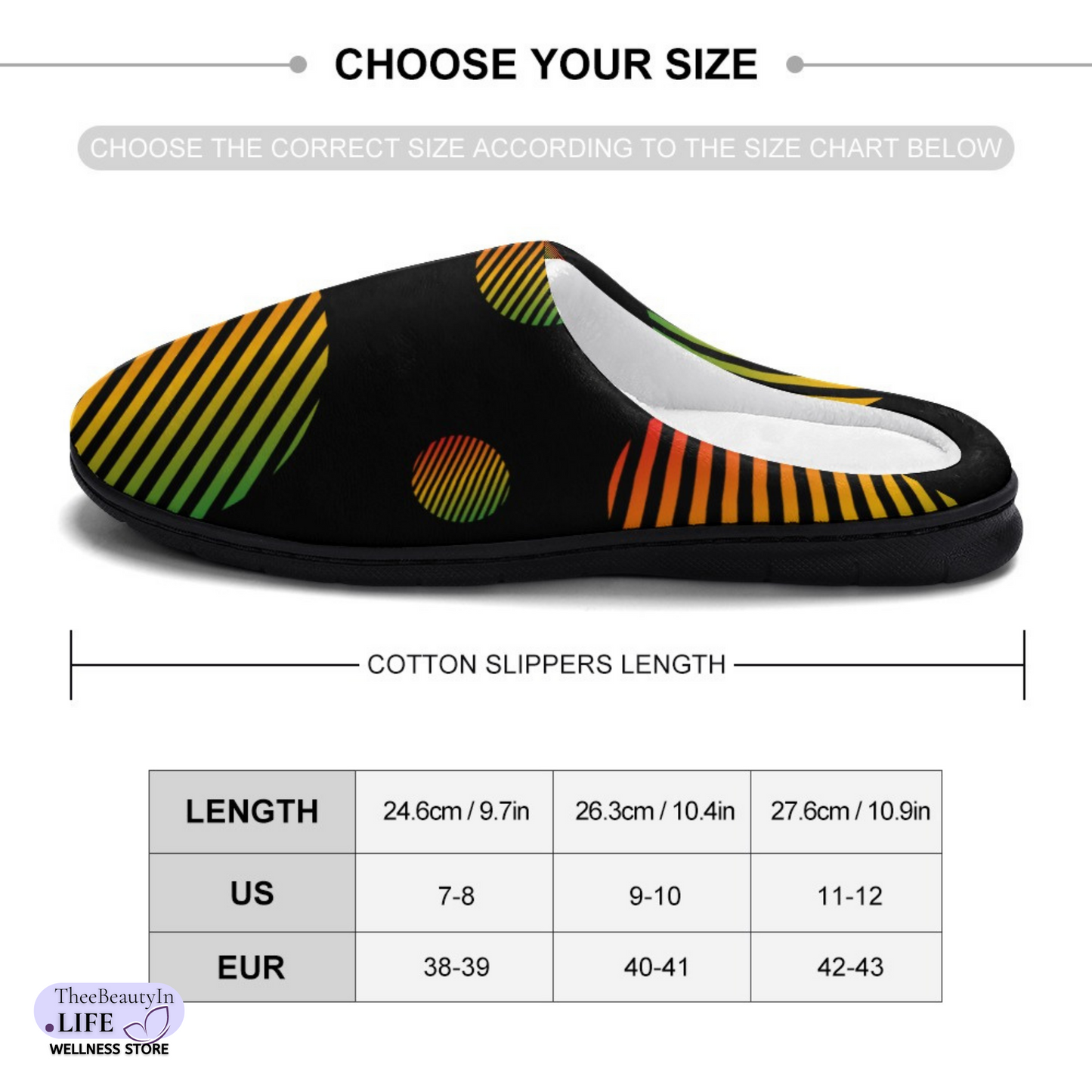 House Shoe Slippers - Circle of History | Hard Sole Indoor Slippers | Cute Black Bedroom Shoes for Women | Colorful Juneteenth Flag Themed Slippers | Red, Green, and Gold Shoes