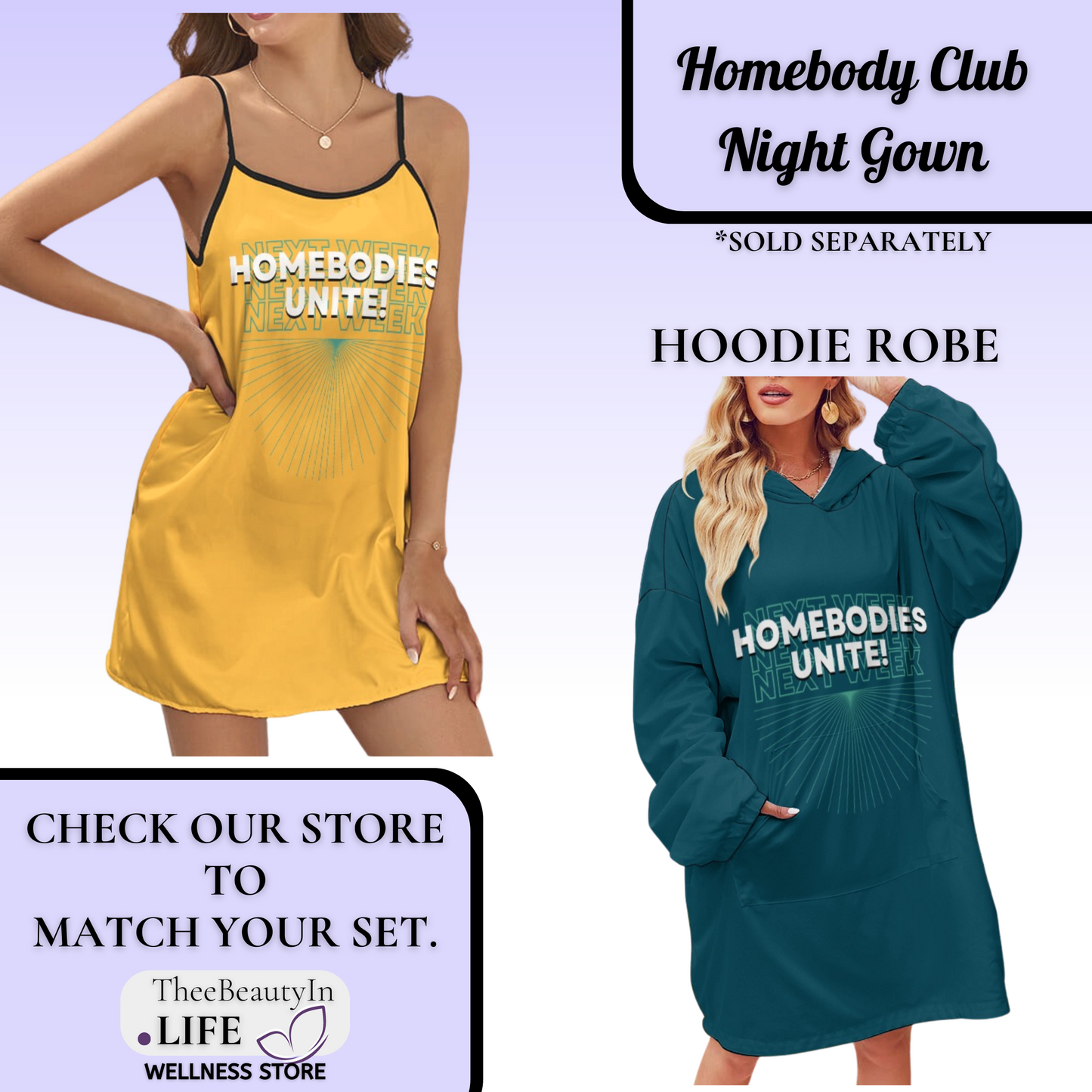 Satin Night Gown - Homebody Club | Slip Dress for Women that Work From Home | Sleeveless Neon House Dress | Simple Spring Dress for Stay at Home Mom